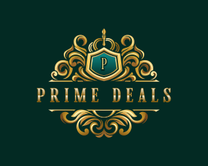 Premium Royalty Crest logo design