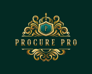 Premium Royalty Crest logo design