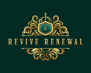 Premium Royalty Crest logo design