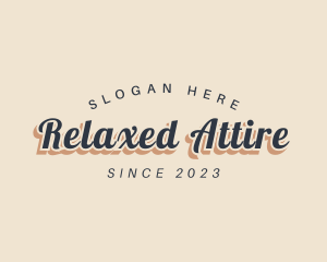 Casual - Casual Retro Business logo design