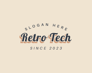 Casual Retro Business logo design