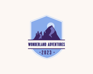 Outdoor Adventure Mountain Peak logo design