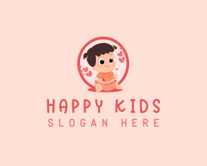 Child Baby Pediatric logo design