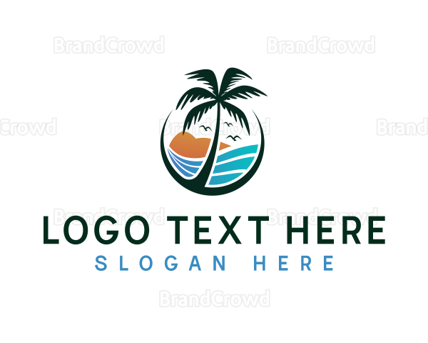 Seaside Beach Resort Logo