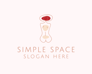 Minimalist - Minimalist Woman Body logo design