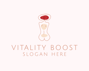 Body - Minimalist Woman Body logo design