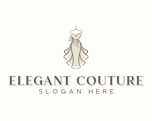 Couture - Gown Couture Stylist logo design