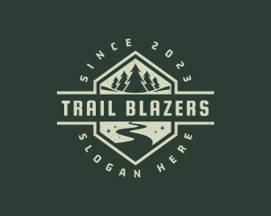 Forest Travel Pathway logo design