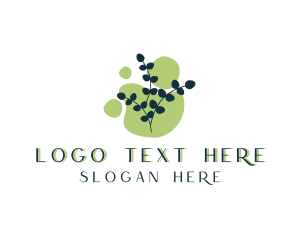 Organic Leaf Plant Logo