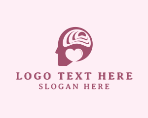 Online Counselling - Mental Health Psychology Therapy logo design
