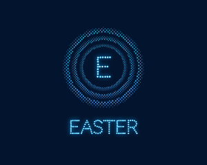 App - Futuristic Cyber App logo design