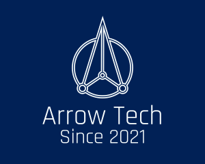 Linear Tech Arrow logo design