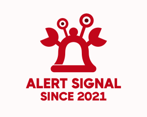 Notification - Red Bell Crab logo design
