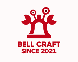 Bell - Red Bell Crab logo design