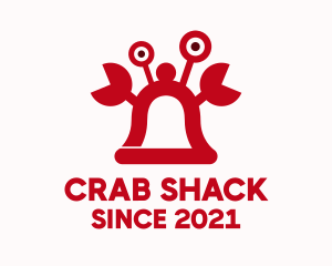Red Bell Crab logo design
