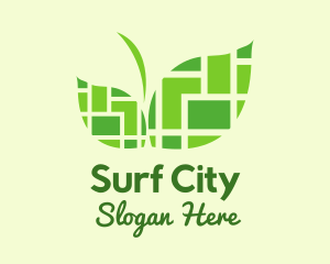 Green City Landmark logo design