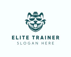 Pet Dog Grooming logo design