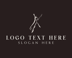 Virtuoso - Guitarist Artist Musician logo design