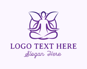 Yogi - Fairy Yoga Meditation logo design