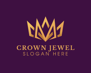 Headdress - Luxury Crown Royalty logo design