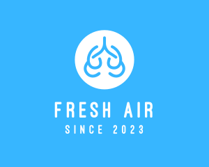 Lungs - Lungs Health Medicine logo design