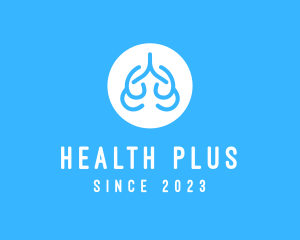 Lungs Health Medicine logo design