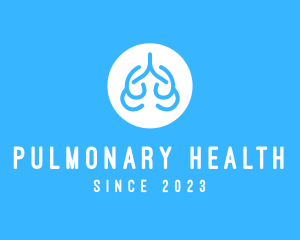 Pulmonary - Lungs Health Medicine logo design