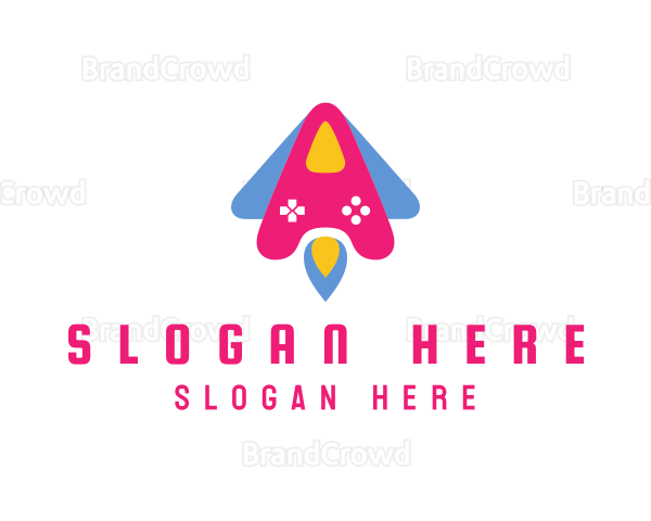 Pink Rocket Controller Logo