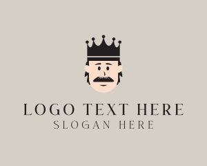 Mustache Royal King Logo