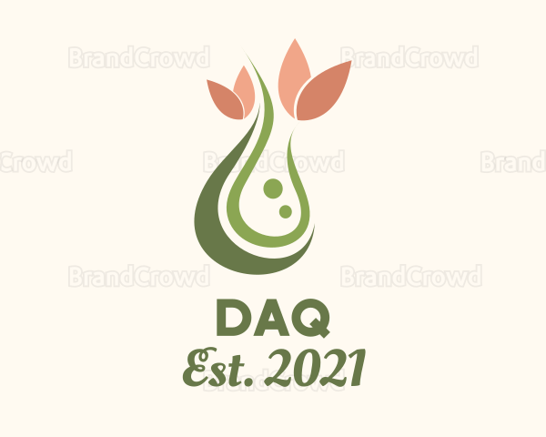 Organic Drop Natural Essence Logo
