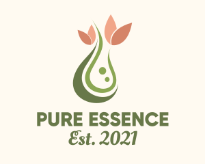 Essence - Organic Drop Natural Essence logo design