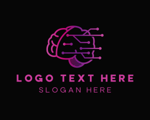Brain Artificial Intelligence Logo