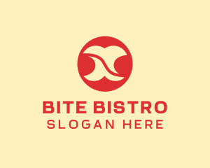 Bite - Modern Apple Bite logo design