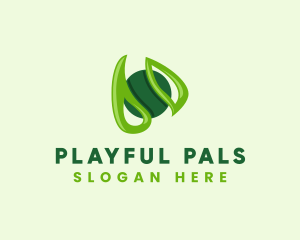 Green Media Play  logo design