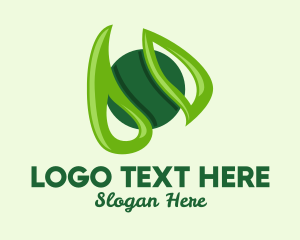 Digital Media - Green Media Play logo design