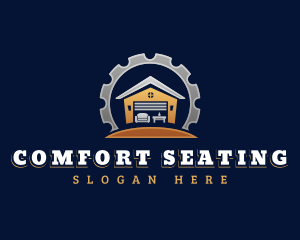 Seating - Property Storage Garage logo design