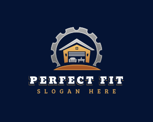 Fittings - Property Storage Garage logo design