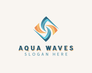 Waves - Healthcare Lab Wave logo design