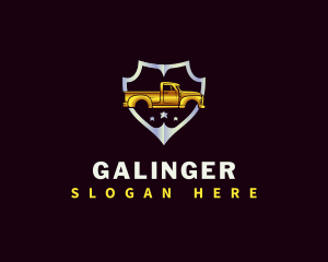Automotive Pickup Garage Logo