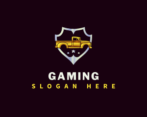 Drag Racing - Automotive Pickup Garage logo design