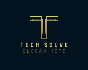 Tech Ai Cyber Software  logo design