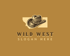 Cowboy Hat Montana logo design