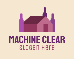 Liquor Store - Grape Wine House logo design