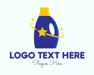 Disinfectant - Star Cleaning Supplies logo design