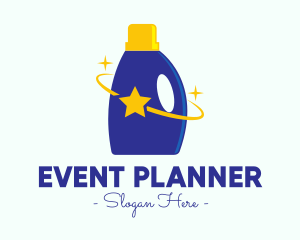 Disinfectant - Star Cleaning Supplies logo design