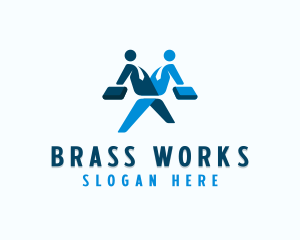 Corporate Work Employee  logo design