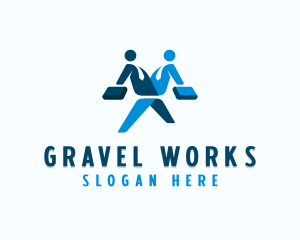 Corporate Work Employee  logo design