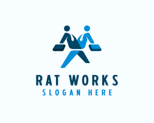 Corporate Work Employee  logo design