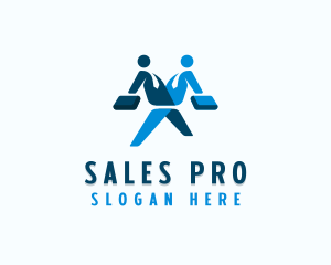 Salesman - Corporate Work Employee logo design