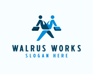 Corporate Work Employee  logo design